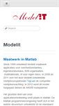 Mobile Screenshot of modelit.nl